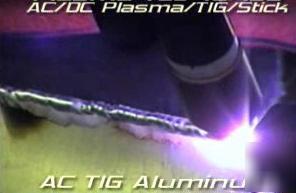 Parkermp squarewave 200A acdc tig stick welds aluminum 