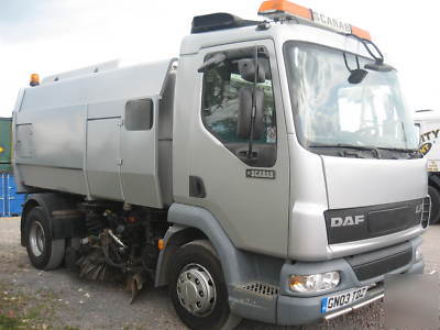 Scarab merlin 12 tonne road sweeper daf LF45.170