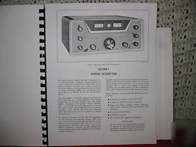 Hallicrafters sr-150 operating & service manual