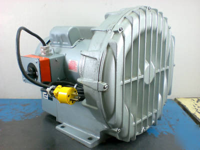Gast regenair blower vacuum pump ring comp 1-ph R5125-2