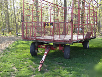 H&s hay wagon 16,000 pound running gear