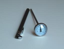 Steel probe thermometer -10 to 50 degrees celcius