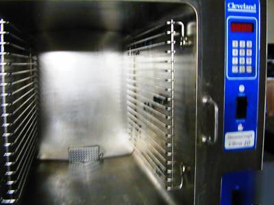 Cleveland steamer range ultracraft 10:two compartments