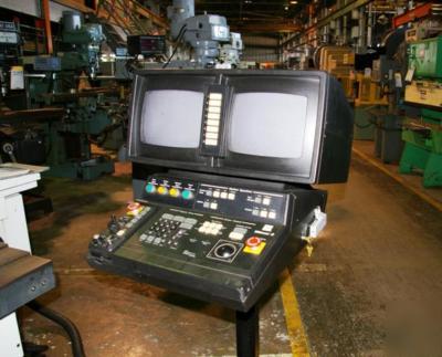 Hurco hawk 5M model KM5P 3 axis cnc knee mill, stk#1498