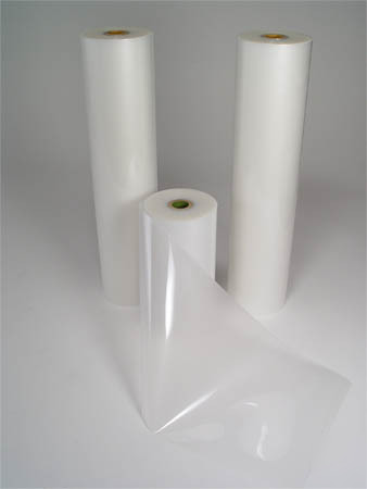 Laminating four film rolls 10 mil 09