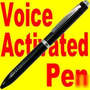 Memoq voice activated pen room lecture audio recorder