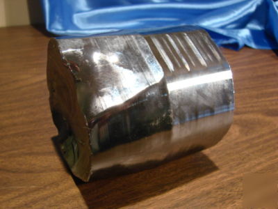 Raw silicon microcrystal block solar panel ingot 4 lb