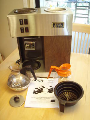 Bunn commercial coffee brewer model vpr