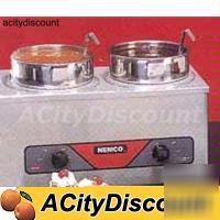 New nemco 4 quart twin soup chili warmer cooker