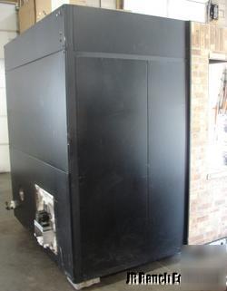 Pavailler cr-4 cyclothermic deck oven, ng, 3 decks, ec 