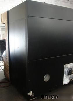 Pavailler cr-4 cyclothermic deck oven, ng, 3 decks, ec 