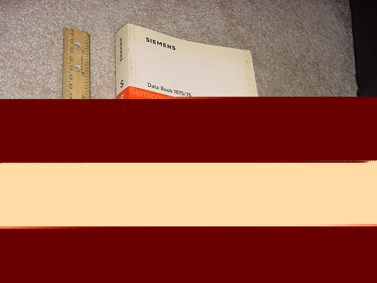Siemens semiconductor data book discrete standard types