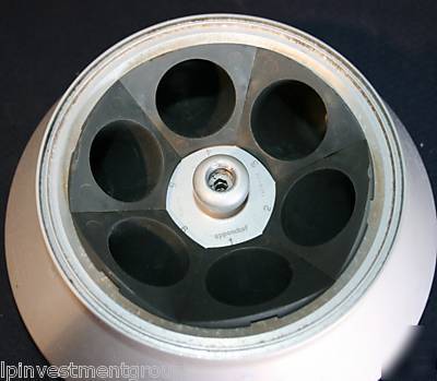 Eppendorf 16F6-38 centrifuge rotor 6X130ML hermele q