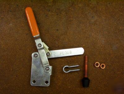 New (fc-34-b) hand operated toggle clamp, 210-s,b style