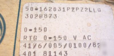 Volt meter 0-150 ac volts onan 3-1/2