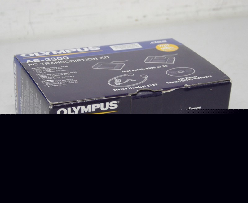 New olympus as-2300 pc transcription kit + dss software