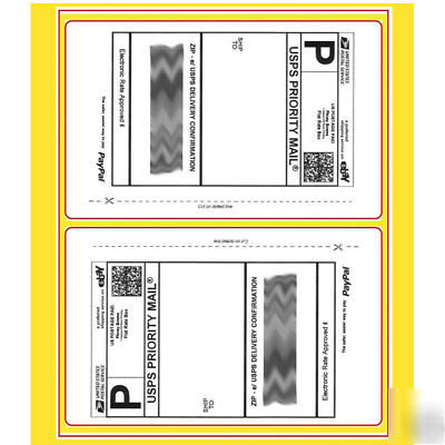 1400 shipping label self adhesive for paypal usps yw