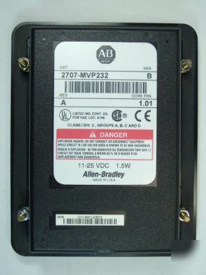 Allen bradley microview, 2707-MVP232, good condition
