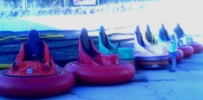 Super collider bumper karts great for fec amusement fun
