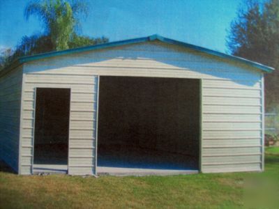 Used metal building 25 x 25 