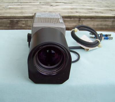  computar tv zoom lens 5.7-34.2MM + wv-CP454 camera 