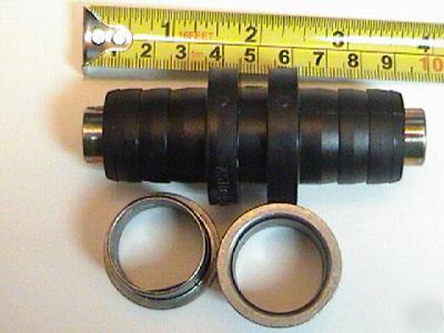 Lot of 12 polyethylene gas pipe mechanical couplings