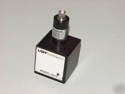 Udt S2575 & 2575 sensor minisphere combination