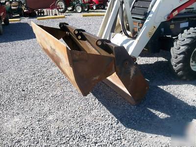 2007 terex TX760B 4X4 loader backhoe - excavator