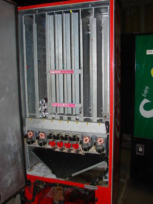 Dixie narco coke can drink soda vending machine cold 