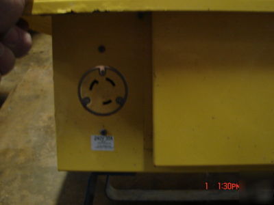 Ericson temporary power distribution center