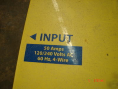 Ericson temporary power distribution center