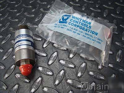 Lot of 2 whitman controls P117G-10H-F52M 75 psig switch
