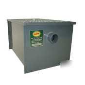 New 70 pound grease trap and intercepter