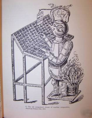 Development of mechanical typesetting 1822-1925 r. huss