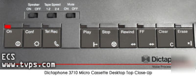 Dictaphone 3710 micro medical dictator transcriber