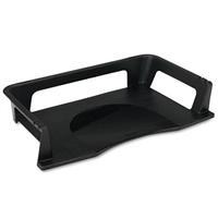 Rubbermaid regeneration letter tray - black - 86027