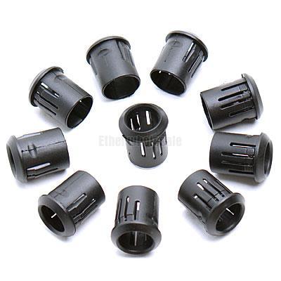 10PCS 10MM black plastic led holders clip for led light