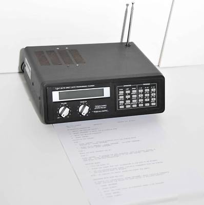 Radio shack pro-2021 200 channel scaner radio