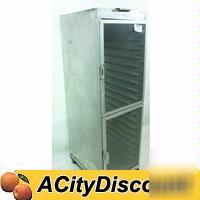 Used bakery transport sheet pan tray cabinet holds 18
