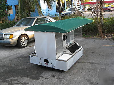 Vending food beverage box cooler ez go club car ezgo