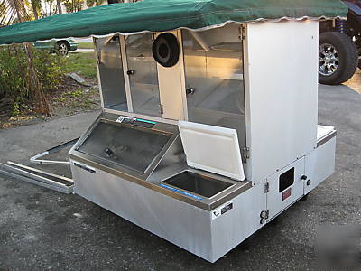 Vending food beverage box cooler ez go club car ezgo