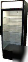 1 door glass true cooler refrigerator pepsi coke gdm-26