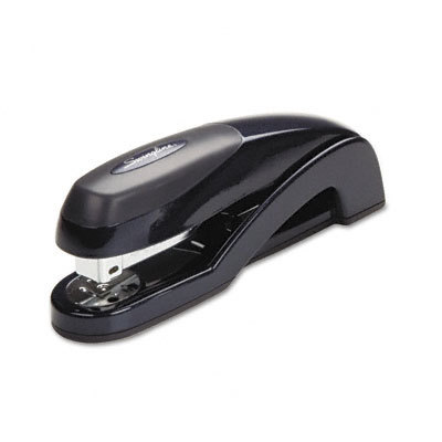 Optima desk stapler, 25 sheet capacity, royal blue