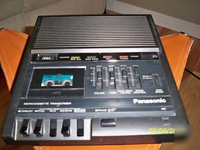 Panasonic rr-930 micro cassette transcriber very rare