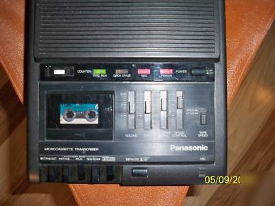 Panasonic rr-930 micro cassette transcriber very rare