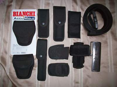 Security public safety duty belt and extras