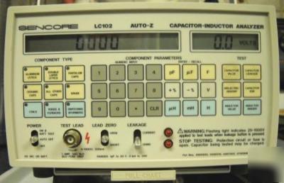 Sencore LC102 auto-z capacitor inductor analyzer probes