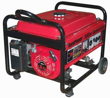 Duropower DP3000C 3000W 6.5HP ac/dc portable generator