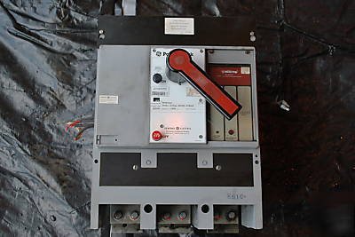 Ge power break 1200 amps circuit breaker 