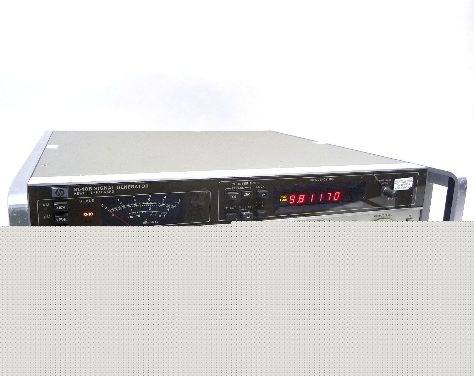 Hp agilent 8640B signal generator 0.5-512MHZ w/opt 003
